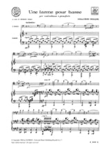 Une larme pour Basse - Contrebasse - ROSSINI - Partition - Contrebasse